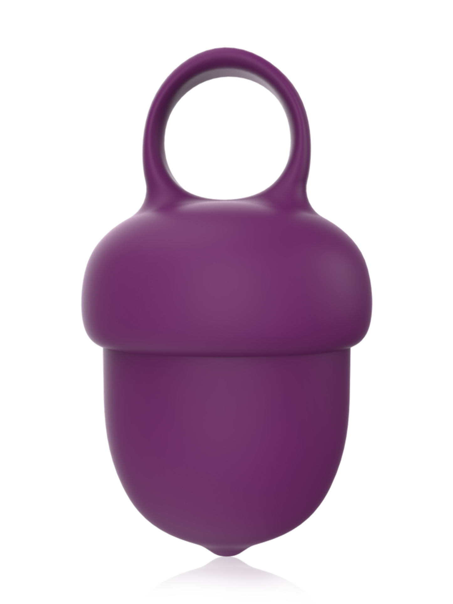 Acorn Shape Mini Vibrator With Safety Ring