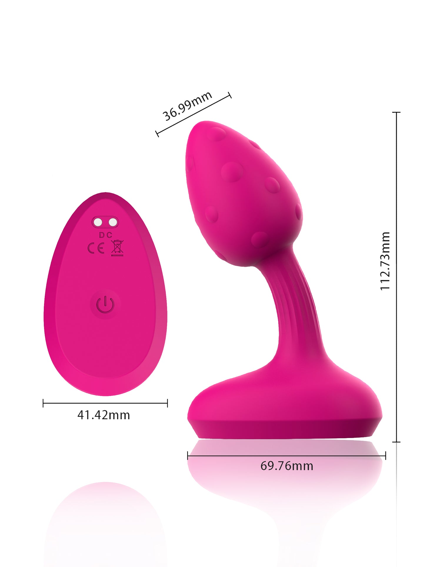 Wearable Bullet Shape Anal Vibrator