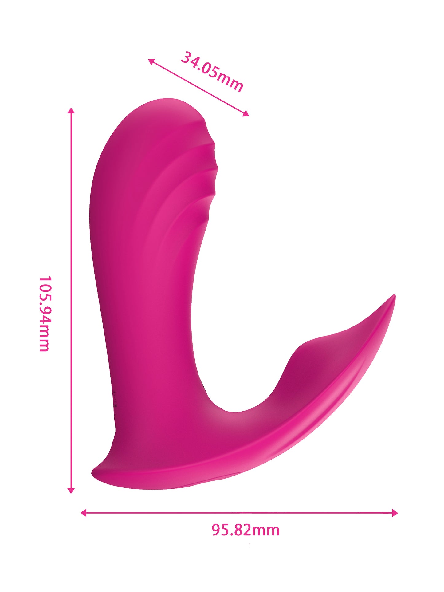 Full Coverage Wearable Dual Stimulation Vibrator