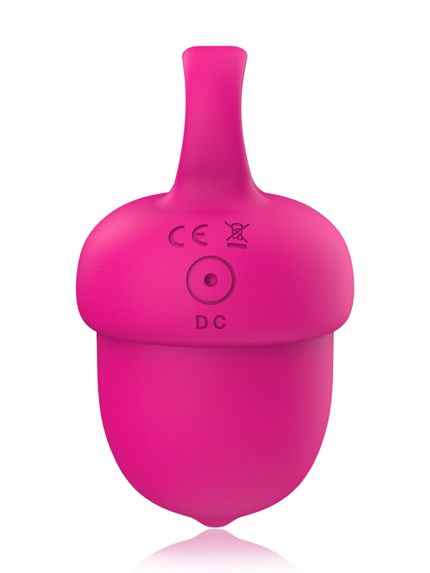 Acorn Shape Mini Vibrator With Safety Ring