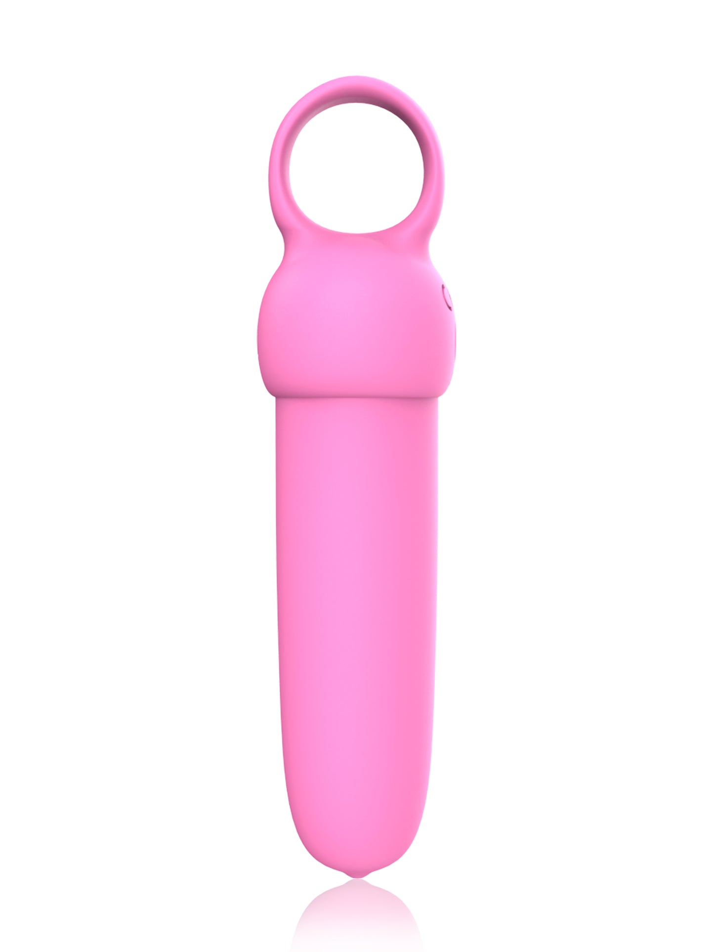 Stick Shape Vibrator With Safety Ring