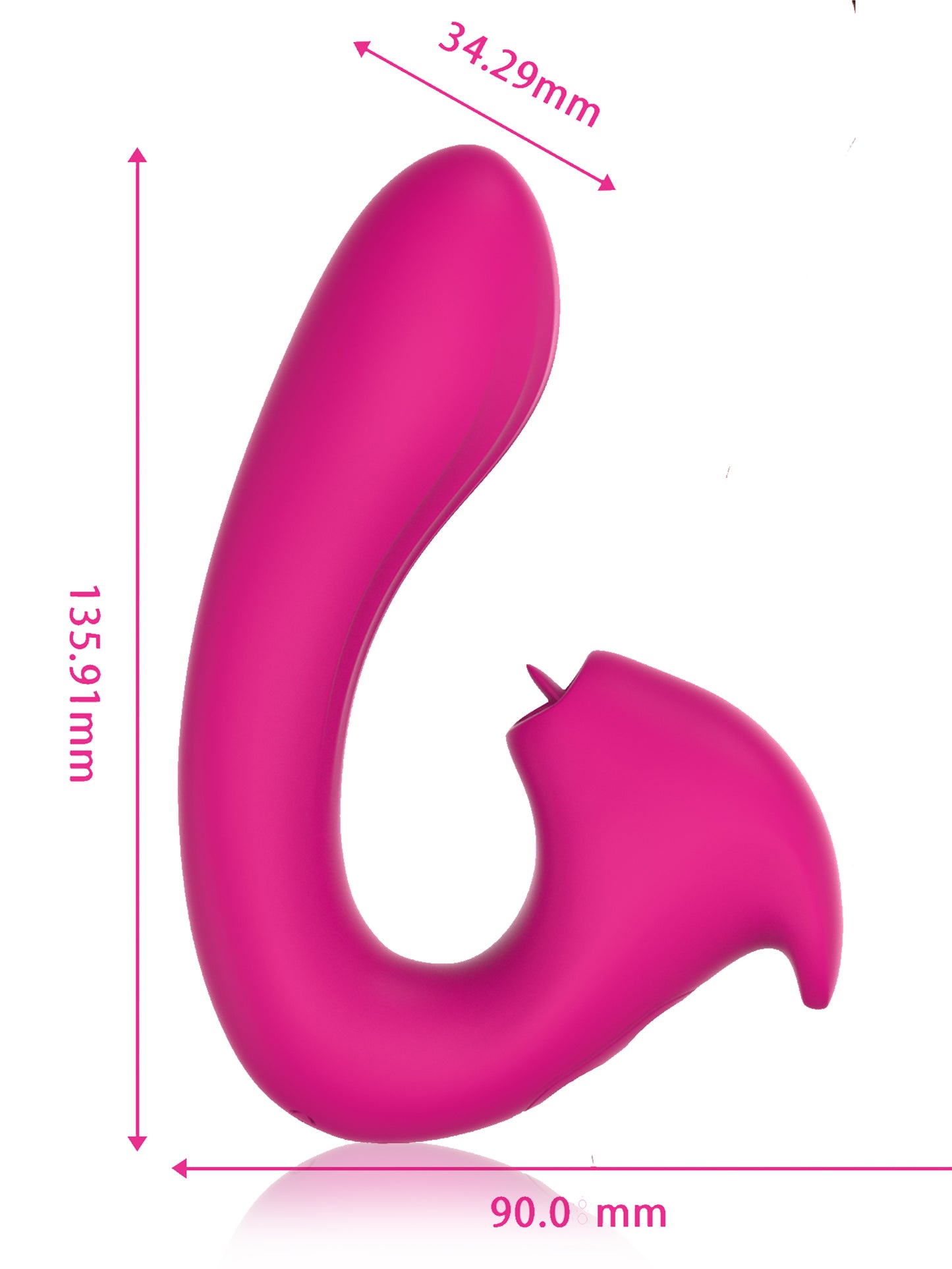 G-SPOT Licking Wearable Vibrator With Remote