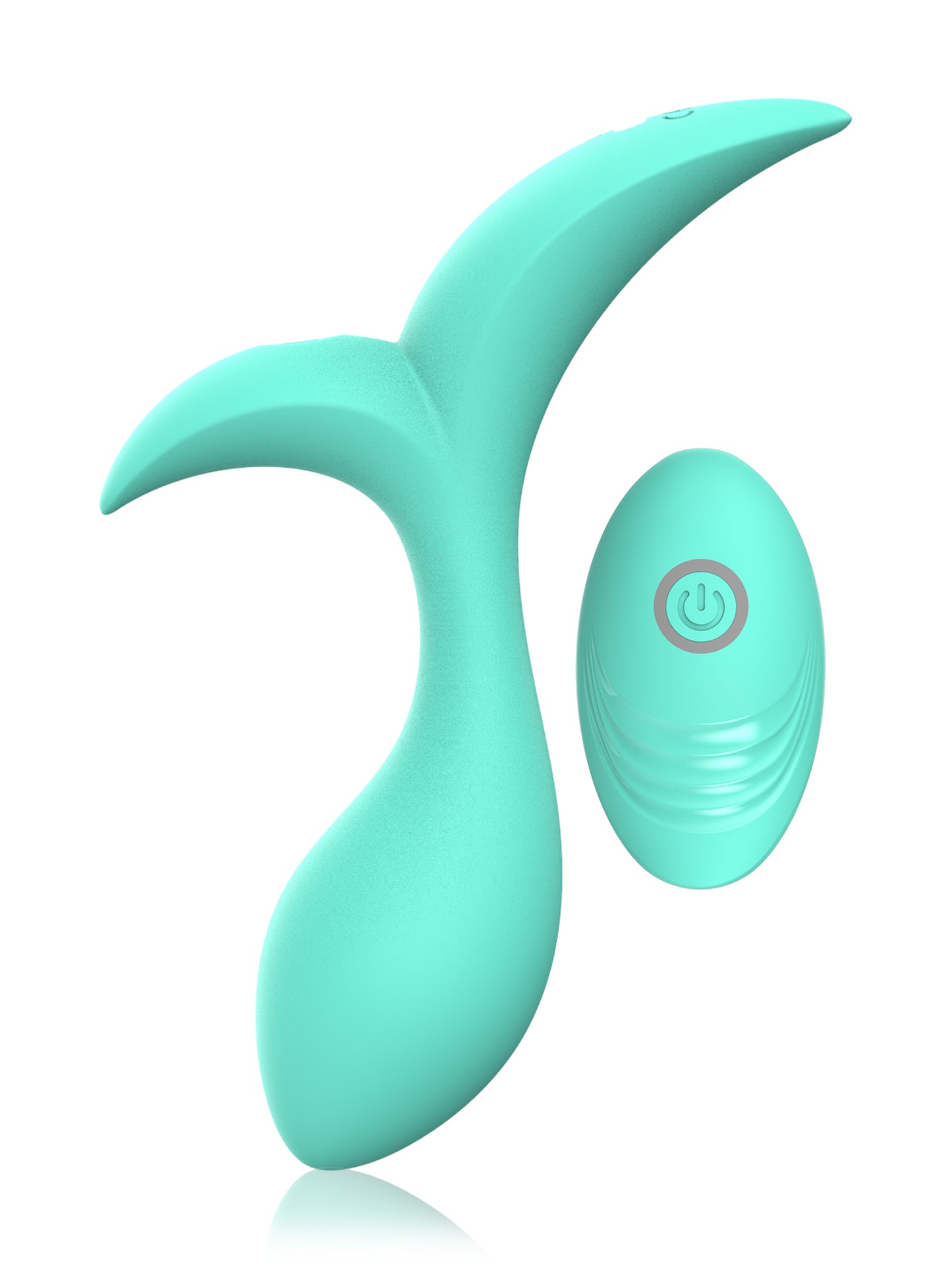 Whale Tail Shape Anal Vibrator