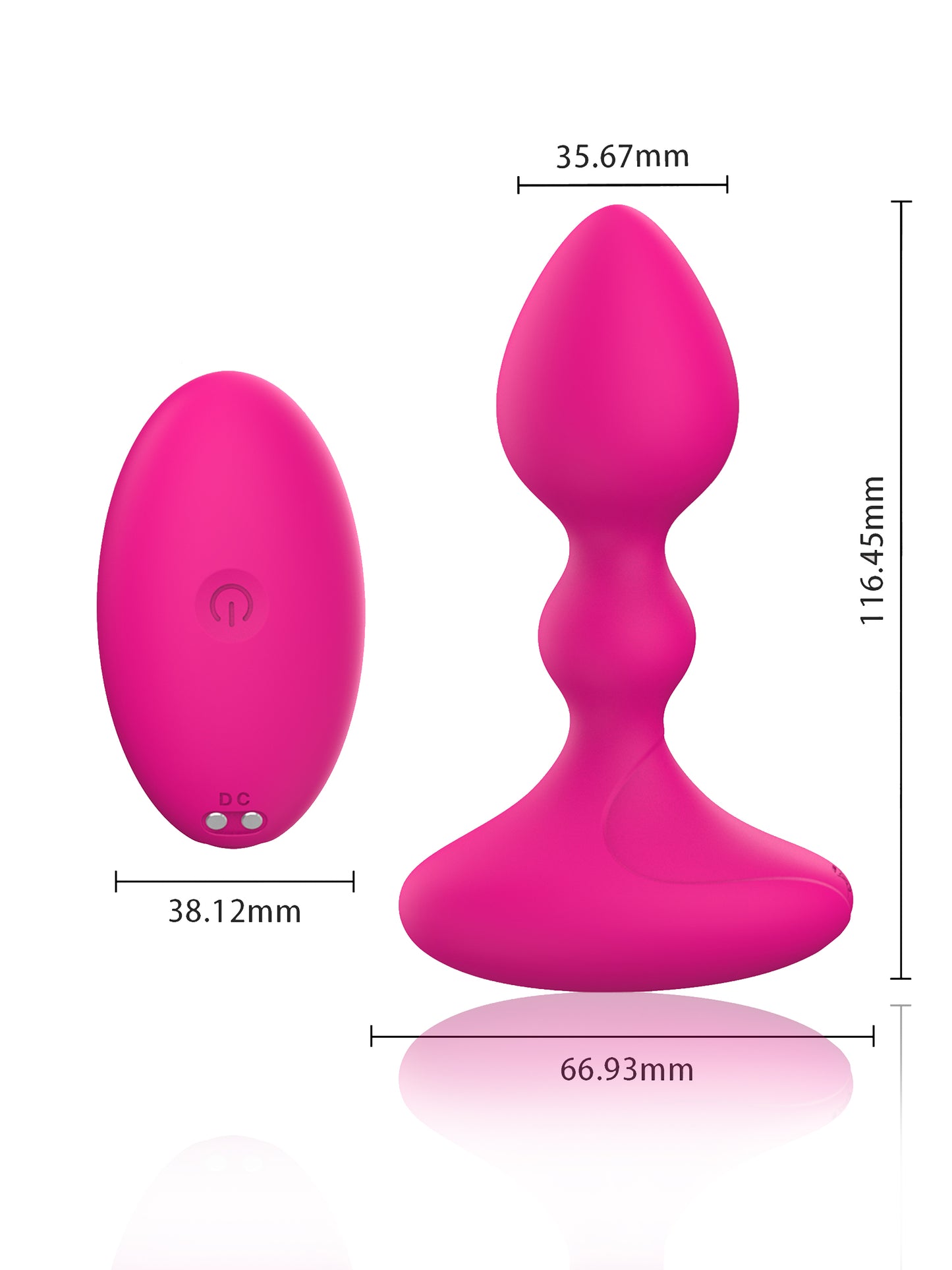 Bullet-shaped Prostate Anal Plug